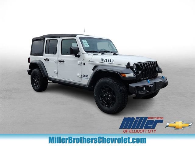 2023 Jeep Wrangler 4xe BLACK