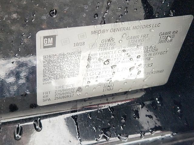 2019 Chevrolet Silverado 1500 High Country