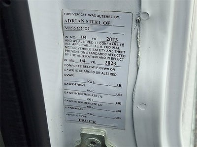 2023 GMC Savana Cargo 2500 Work Van