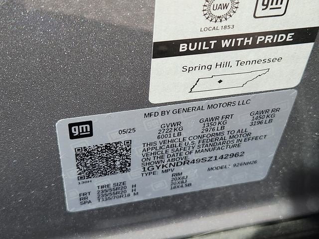 2025 Cadillac XT5 Premium Luxury