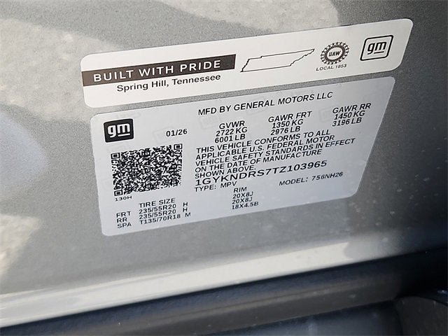 2026 Cadillac XT5 Premium Luxury