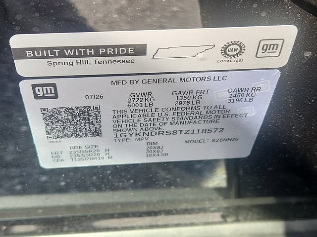 2026 Cadillac XT5 Premium Luxury