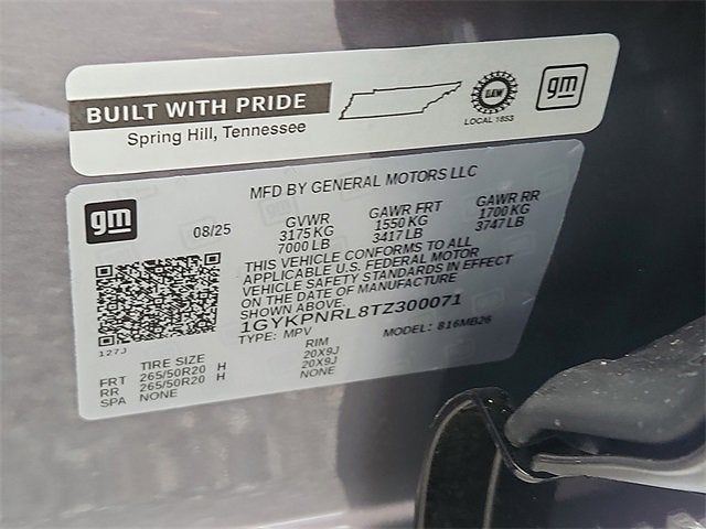 2026 Cadillac LYRIQ Luxury