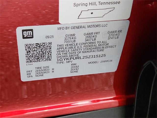 2025 Cadillac LYRIQ Sport 1