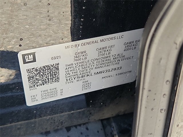 2021 Cadillac Escalade Sport