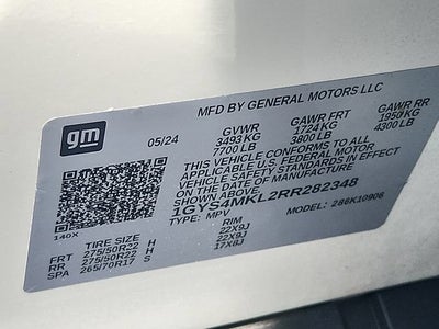 2024 Cadillac Escalade ESV Premium Luxury Platinum