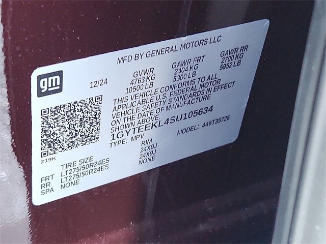 2025 Cadillac ESCALADE IQ Sport 1