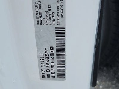 2025 RAM ProMaster Cargo Van Tradesman