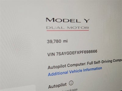 2023 Tesla Model Y Performance