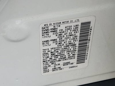 2019 Nissan Rogue SV