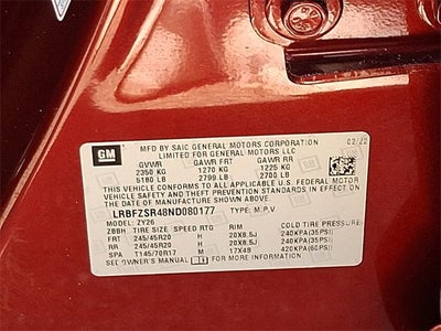 2022 Buick Envision Avenir