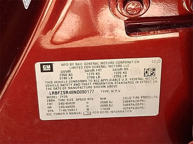 2022 Buick Envision Avenir