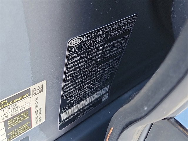 2021 Land Rover Range Rover P525 Westminster