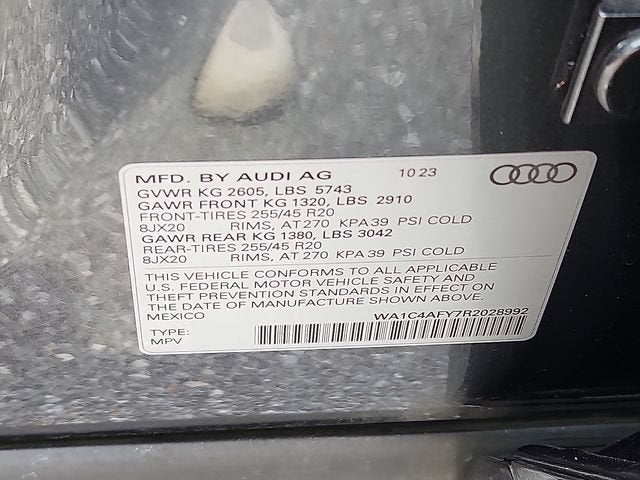 2024 Audi SQ5 Prestige TFSI quattro Tiptronic